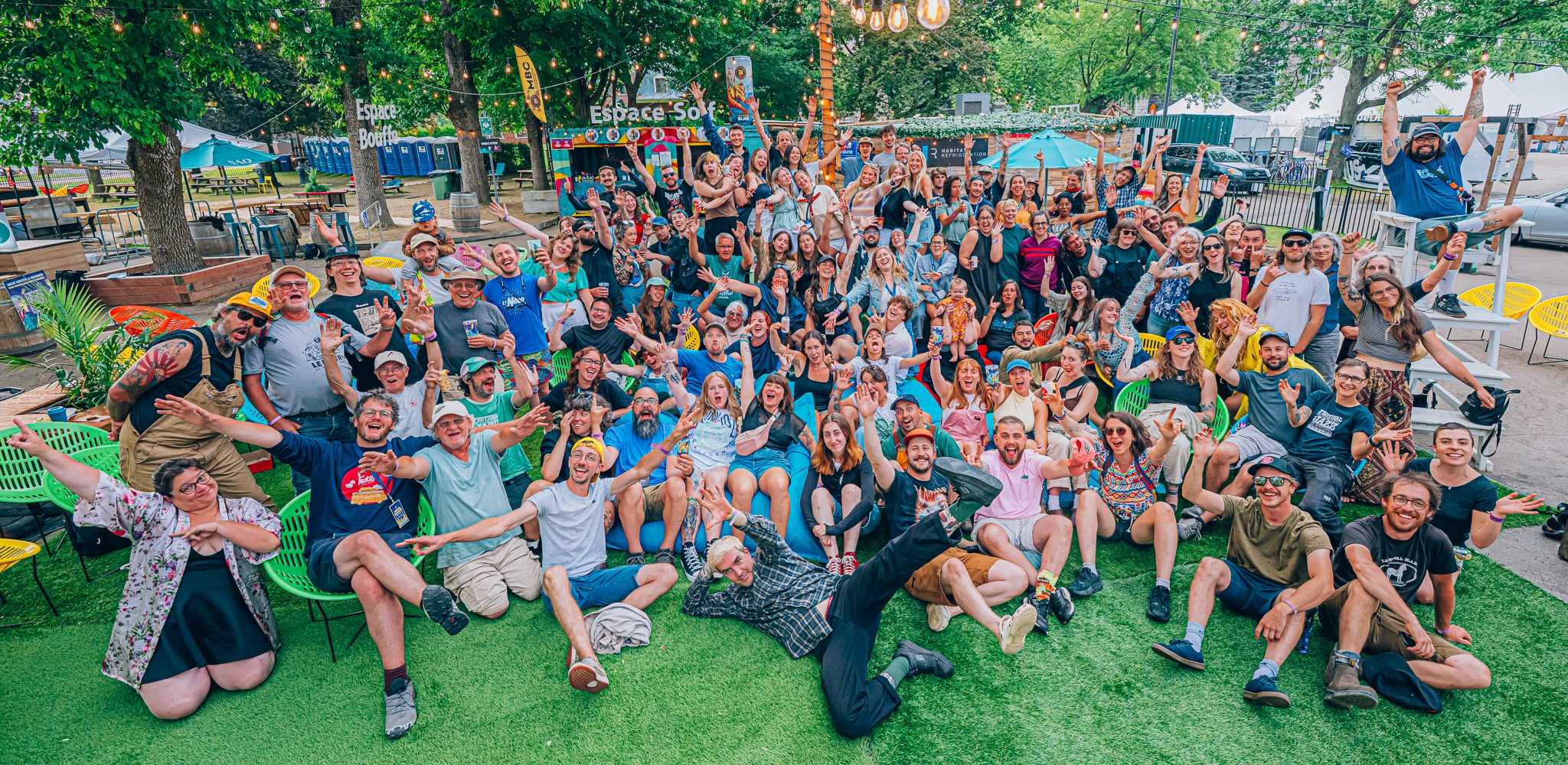 Photo de la zone de réconfort du Festif!