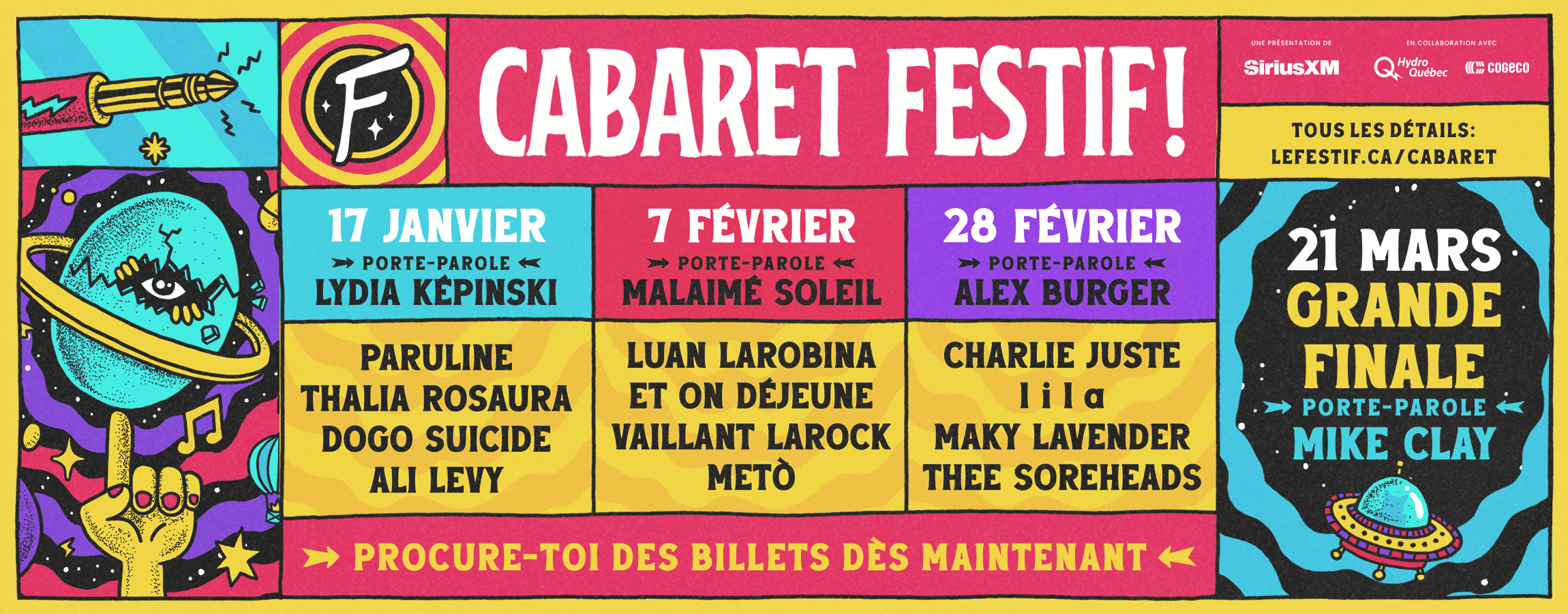 Cabaret Festif! - 14e édition
