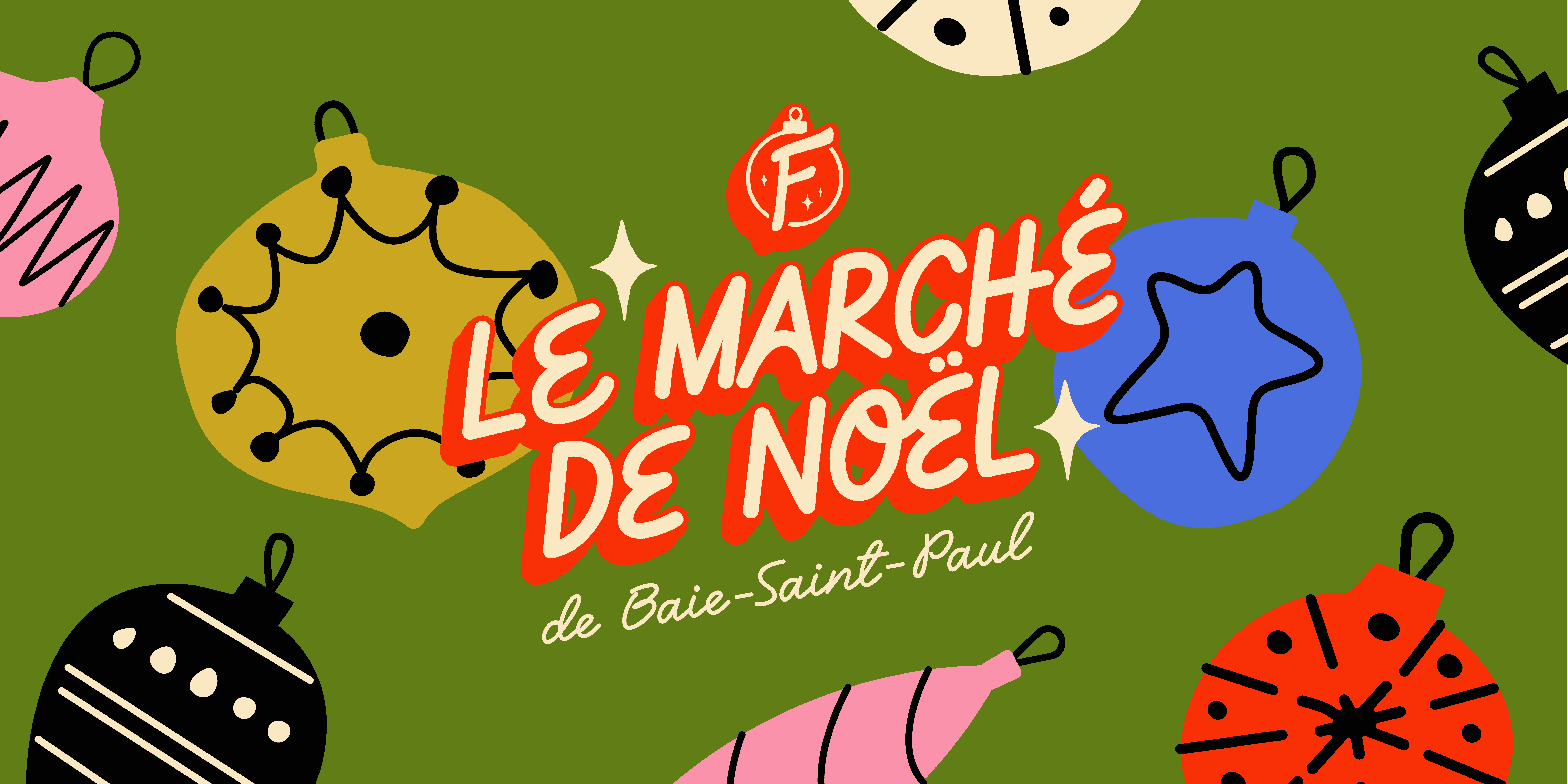 Header du Marché de Noël de Baie-St-Paul